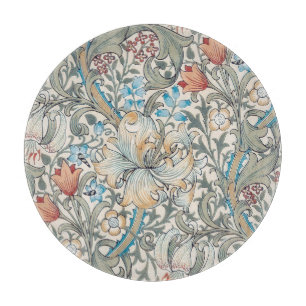 William Morris Lily Art Nouveau Blumenmuster gesch Schneidebrett