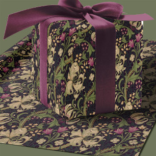 William Morris Lily Art Nouveau Blumenmuster Geschenkpapier