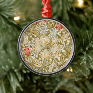 William Morris Lily Art Nouveau Blumenmuster Ornament Aus Metall
