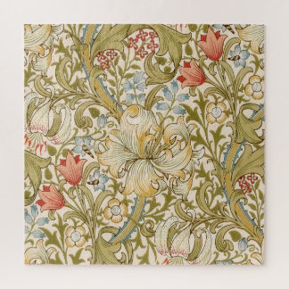 William Morris Lily Art Nouveau Puzzle