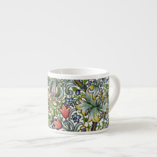William Morris Lily Floral Chintz Muster Espresso Espressotasse