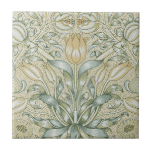 William Morris Lily und Pomegranate Blume Classic Fliese