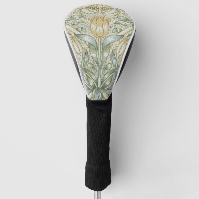 William Morris Lily und Pomegranate Blume Classic Golf Headcover (Vorderseite)