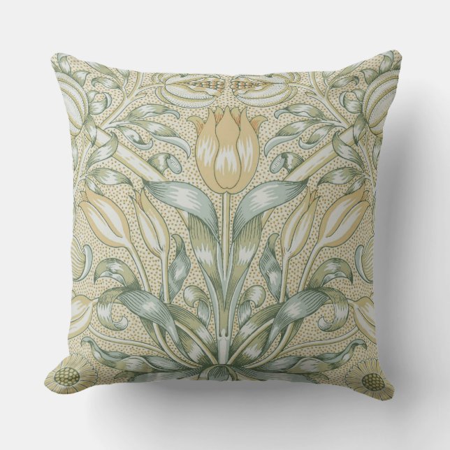 William Morris Lily und Pomegranate Blume Classic Kissen (Vorderseite)