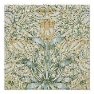William Morris Lily und Pomegranate Blume Classic Poster