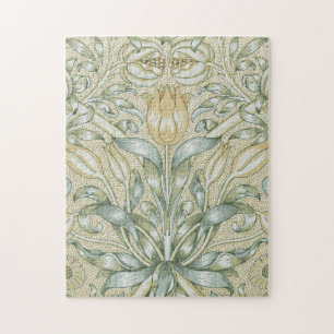 William Morris Lily und Pomegranate Blume Classic Puzzle