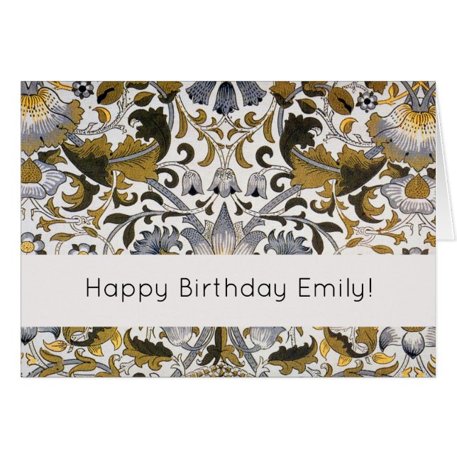 William Morris Lodden Blume (Vorderseite (Horizontal))