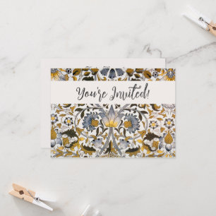 William Morris Lodden Blume Einladung