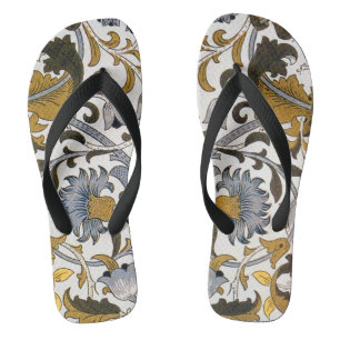 William Morris Lodden Blume Flip Flops