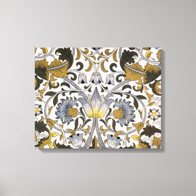 William Morris Lodden Blume Leinwanddruck (Vorderseite)