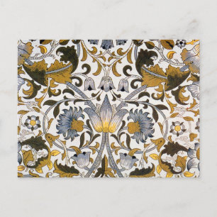 William Morris Lodden Blume Postkarte
