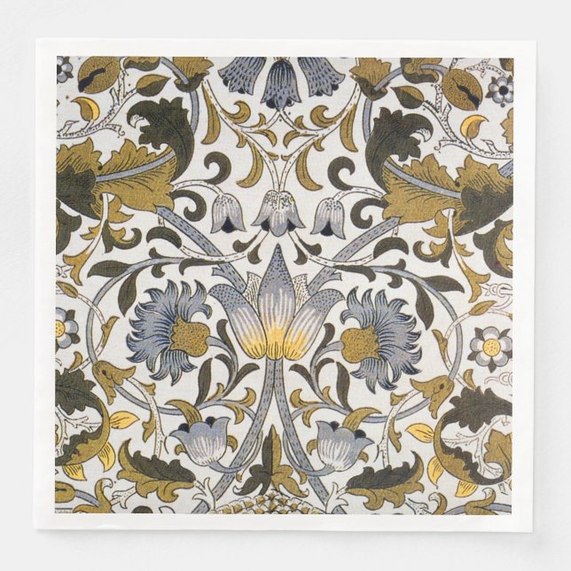 William Morris Lodden Blume Serviette (Vorderseite)