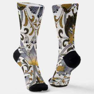 William Morris Lodden Blume Socken