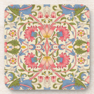 William Morris Lodden Blumendekor Pastell  Getränkeuntersetzer