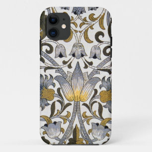 William Morris Lodden Blumenmuster: Blau Gold Case-Mate iPhone Hülle