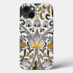 William Morris Lodden Blumenmuster: Blau Gold Case-Mate iPhone Hülle