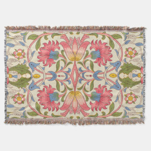 William Morris Lodden Blumenmuster Pastell Decke