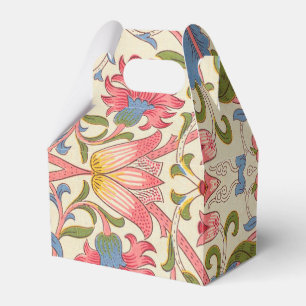 William Morris Lodden Blumenmuster Pastell Geschenkschachtel