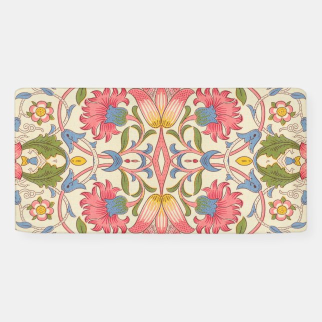 William Morris Lodden Spring Wallpaper Art Banner (Horizontal)