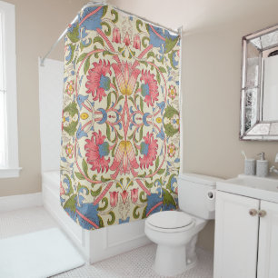 William Morris Lodden Spring Wallpaper Art Duschvorhang