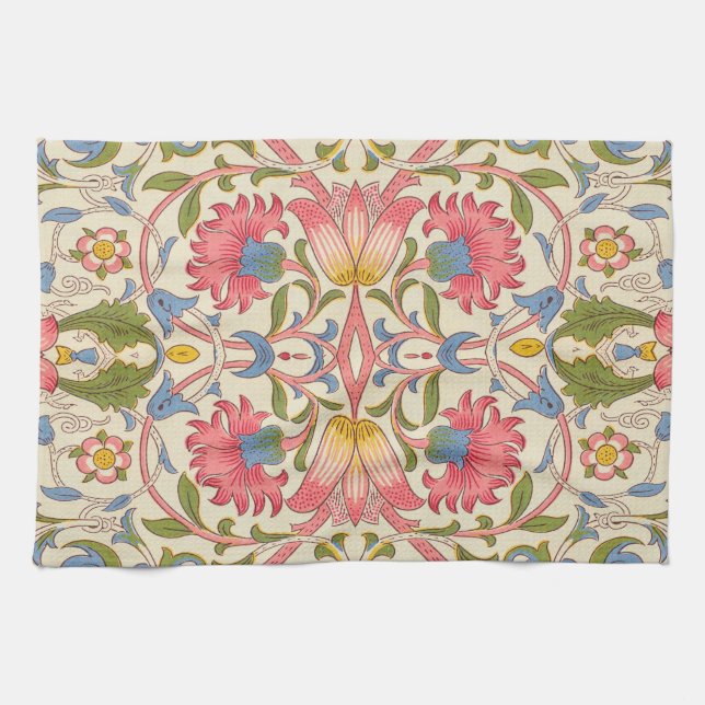 William Morris Lodden Spring Wallpaper Art Geschirrtuch (Horizontal)