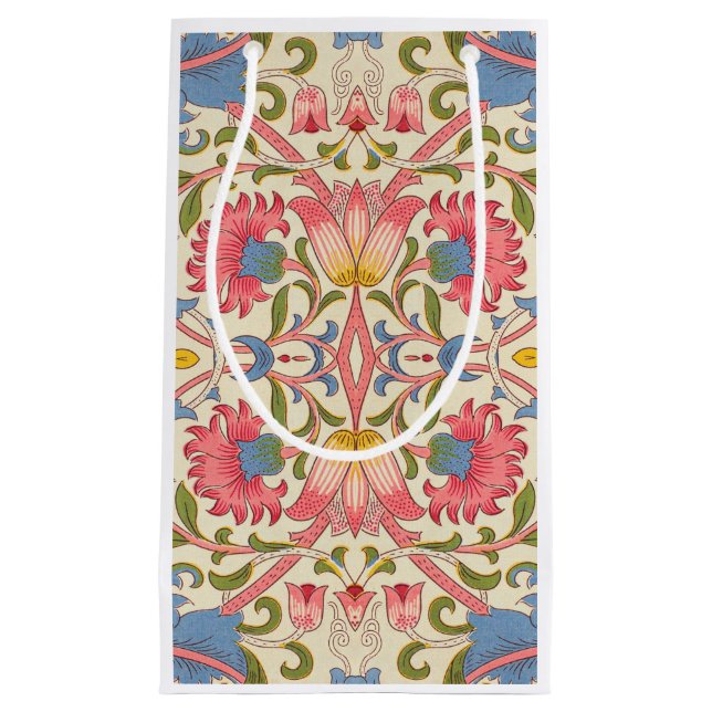William Morris Lodden Spring Wallpaper Art Kleine Geschenktüte (Vorderseite)