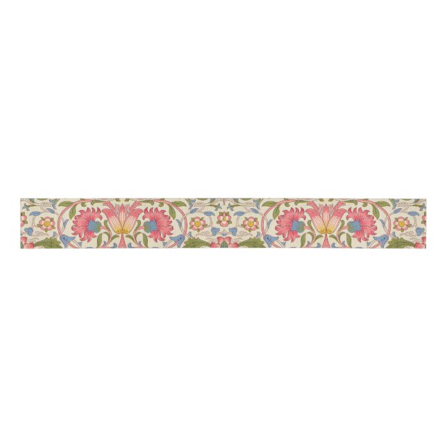 William Morris Lodden Spring Wallpaper Art Ripsband (Vorderseite)