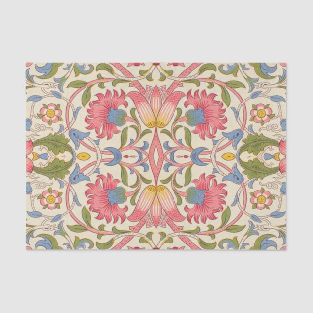 William Morris Lodden Spring Wallpaper Art Seidenpapier (Vorderseite)