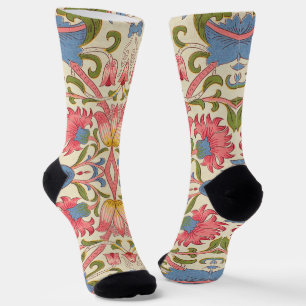 William Morris Lodden Spring Wallpaper Art Socken