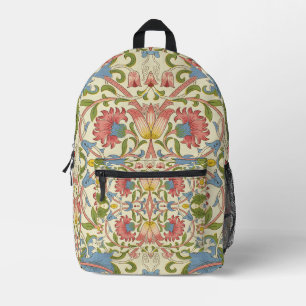 William Morris Loddon Blossom Blumenmuster Bedruckter Rucksack