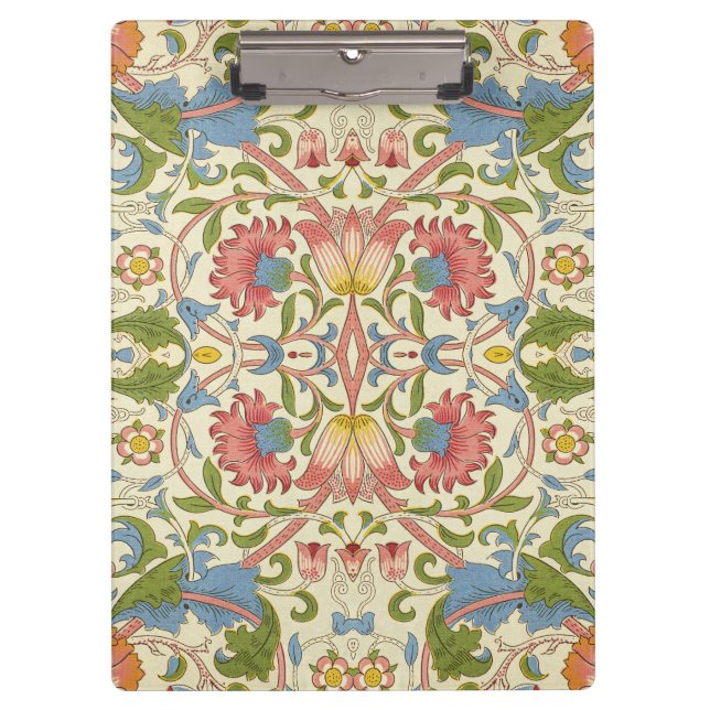 William Morris Loddon Blossom Blumenmuster Klemmbrett (Vorderseite)