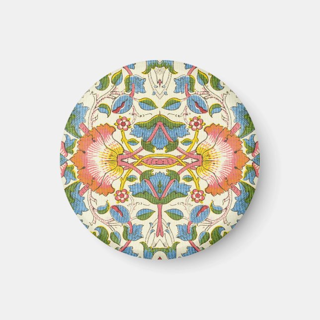 William Morris Loddon Blossom Blumenmuster Magnet (Vorne)