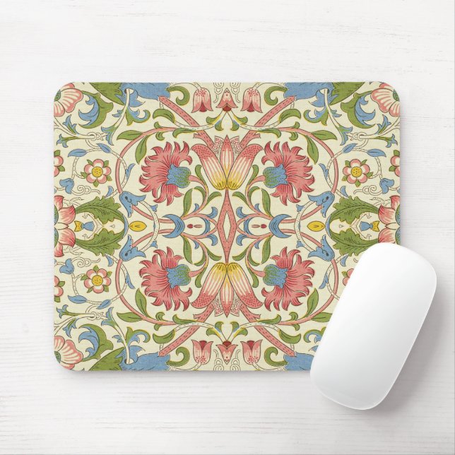 William Morris Loddon Blossom Blumenmuster Mousepad (Mit Mouse)