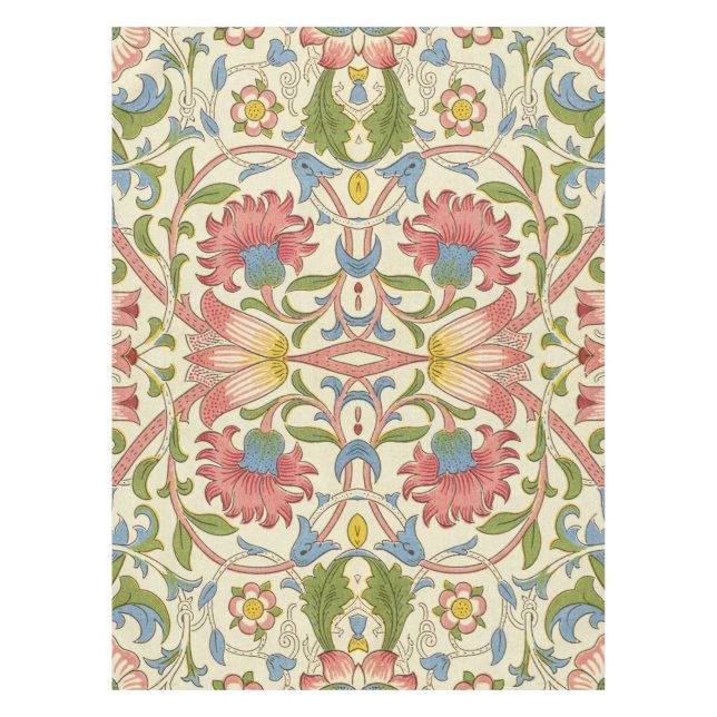 William Morris Loddon Blossom Blumenmuster Tischdecke (Vorderseite)