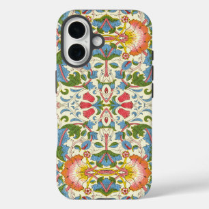 William Morris Loddon Blumengestaltungsmuster iPhone 16 Hülle