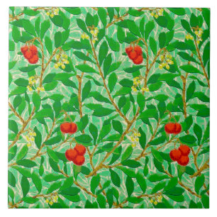 William Morris Lychee Tree Pattern, Light Green Fliese