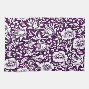 William Morris Mallow Floral Vintage Design Geschirrtuch
