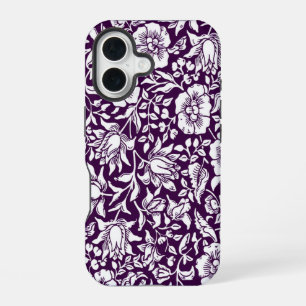 William Morris Mallow Floral Vintage Design iPhone 16 Hülle