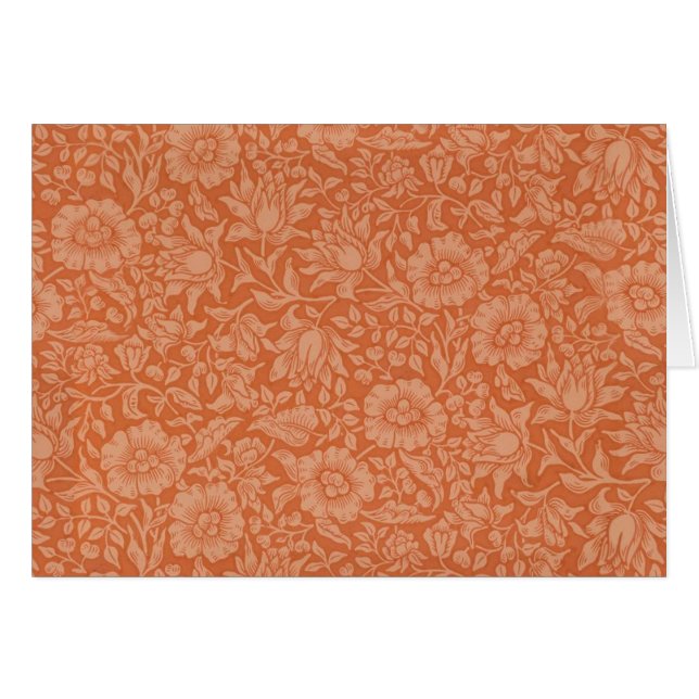 William Morris Mallow Floral Wallpaper Design (Vorderseite (Horizontal))
