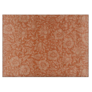 William Morris Mallow Floral Wallpaper Design Schneidebrett