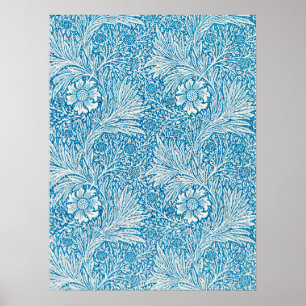 William Morris Marigold 1875 Design Poster