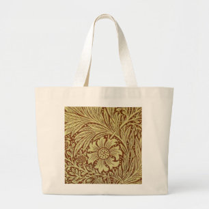 William Morris Marigold Antikes Blumenmuster Jumbo Stoffbeutel