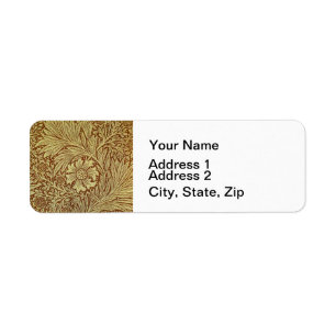 William Morris Marigold Blume Pattern