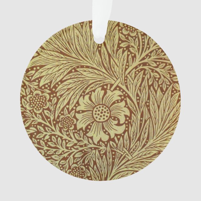 William Morris Marigold Blume Pattern Ornament (Vorderseite)