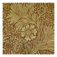 William Morris Marigold Blume Pattern