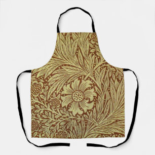 William Morris Marigold Blume Pattern Schürze