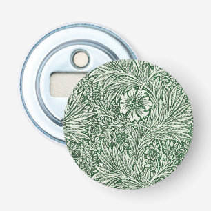 William morris marigold grüne Blume Flaschenöffner