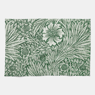 William morris marigold grüne Blume Geschirrtuch