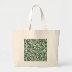 William morris marigold grüne Blume Jumbo Stoffbeutel