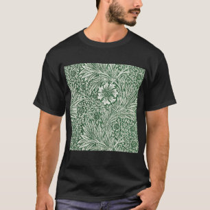 William morris marigold grüne Blume T-Shirt